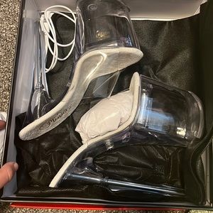 Pleaser LED Heels comes with chargers